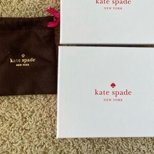 Kate Spade Box and Jewelry Pouch
